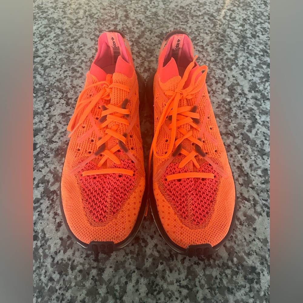 Adidas 4D Fusio 'Screaming Orange' FY5929 Primeknit Running Shoe Mens 10.5 - Picture 2 of 5